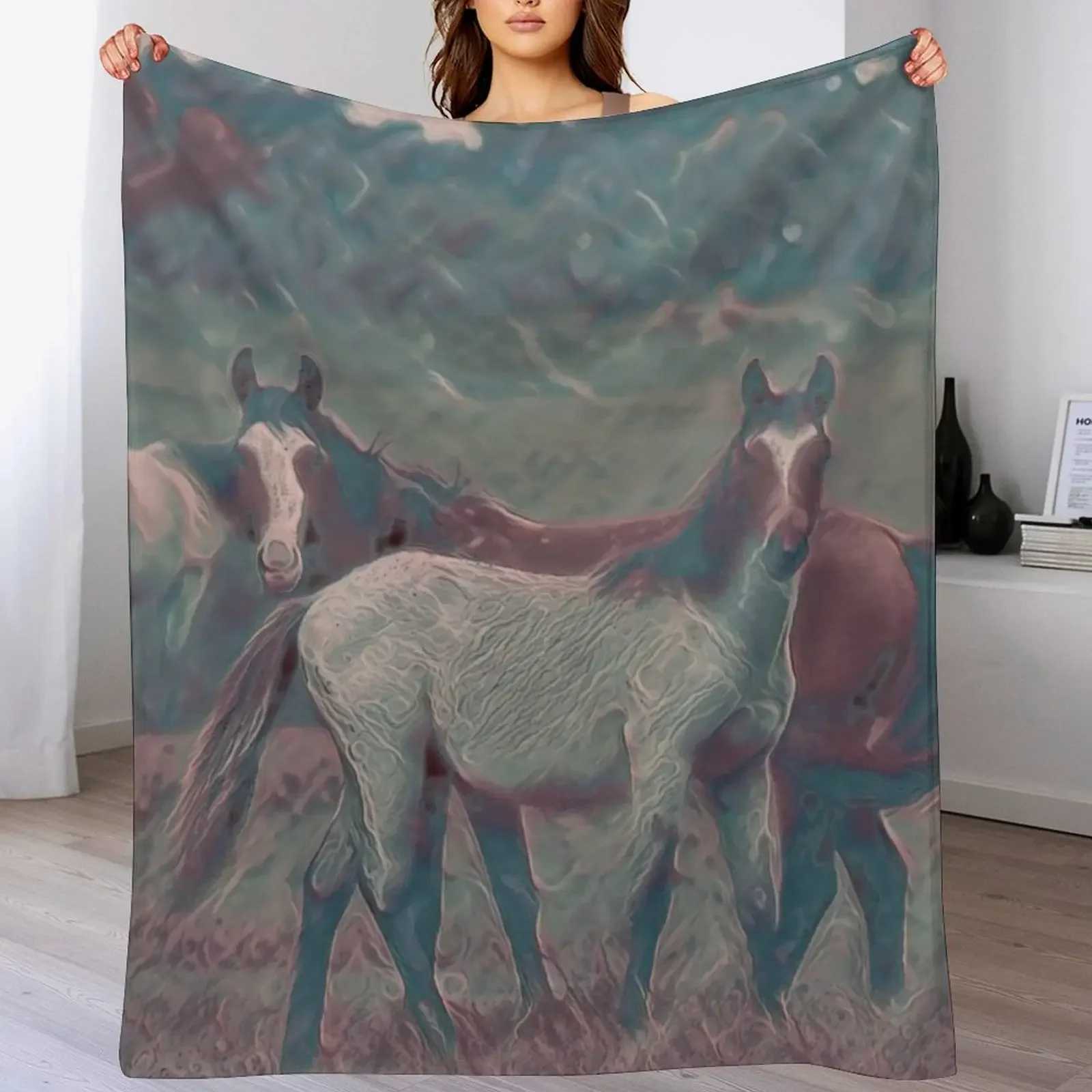 New Feral Horses IV Throw Blanket Personalized Gift Hair Single Bed covers Blankets
New Feral Horses IV Throw Blanket Personalized Gift Hair Single Bed covers Blankets