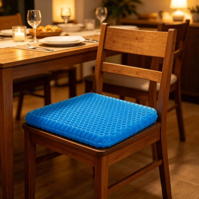 Gel Seat Cushion Summer Breathable Honeycomb Design – Pressure Relief for Back & Tailbone Pain, Home Office Wheelchair Car
Gel Seat Cushion Summer Breathable Honeycomb Design – Pressure Relief for Back & Tailbone Pain, Home Office Wheelchair Car