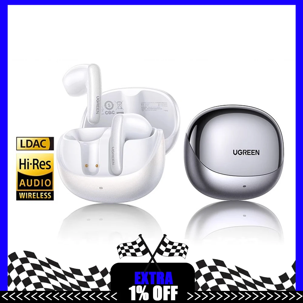 Ugreen H6 Pro Адаптивные наушники с активным шумоподавлением Ldac Hi-Res Audio Беспроводные Bluetooth наушники Гарнитура
Ugreen H6 Pro Адаптивные наушники с активным шумоподавлением Ldac Hi-Res Audio Беспроводные Bluetooth наушники Гарнитура