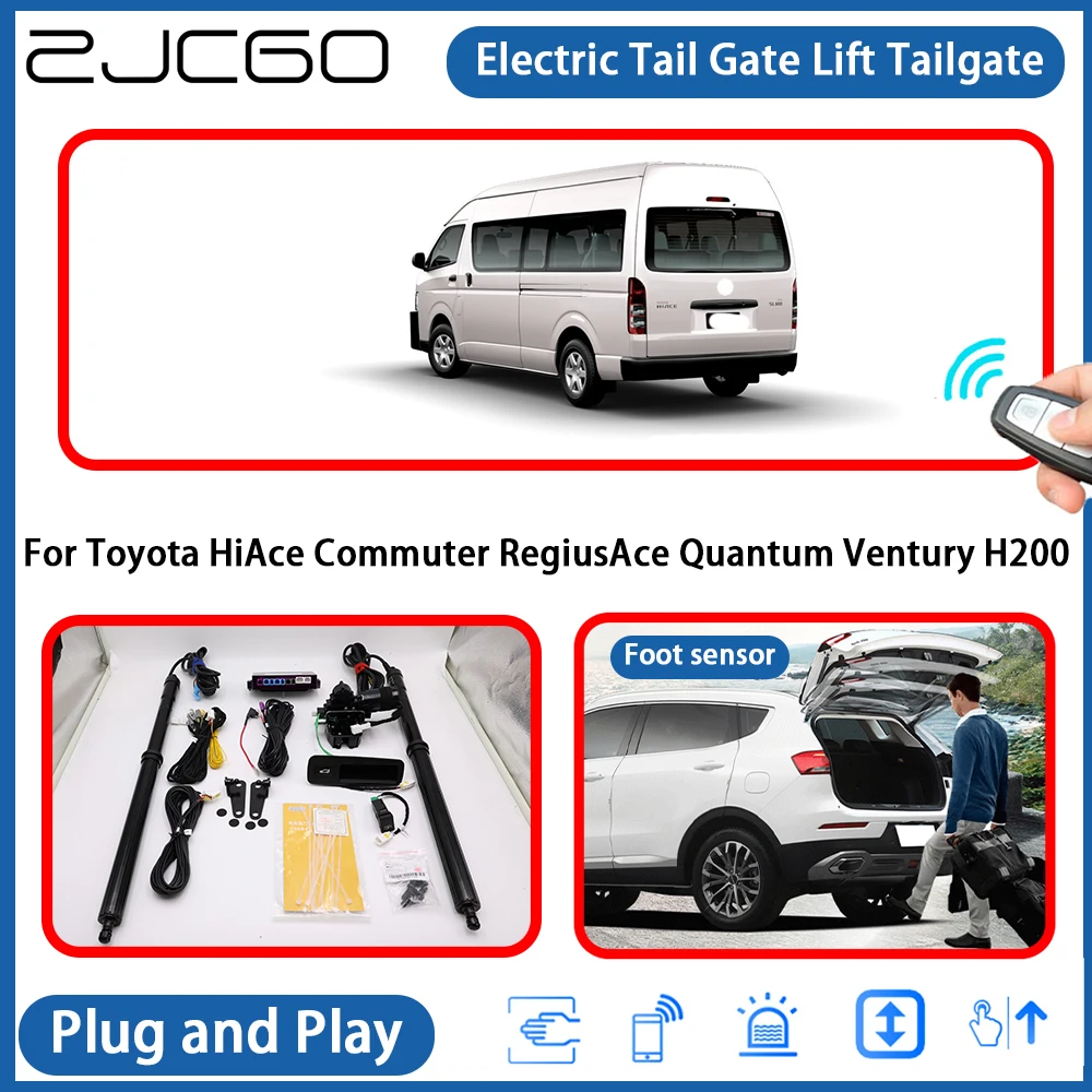 for Toyota HiAce Commuter RegiusAce Quantum Ventury H200 Automatic Powered Tailgate Power Liftgate Electric Tail Gate Lift
for Toyota HiAce Commuter RegiusAce Quantum Ventury H200 Automatic Powered Tailgate Power Liftgate Electric Tail Gate Lift