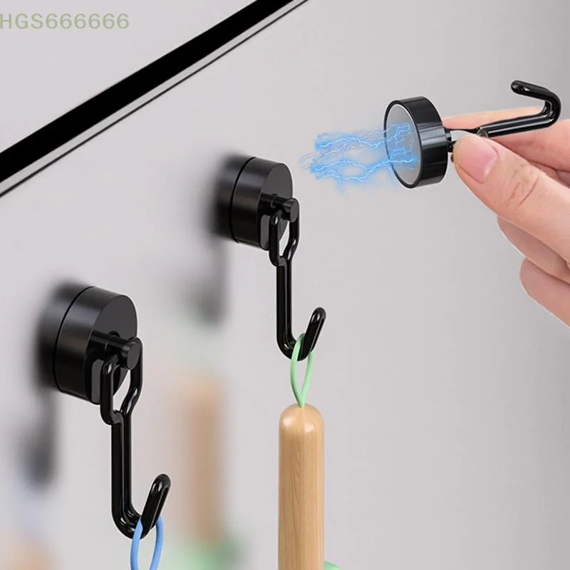 2Pcs Magnetic Hooks Heavy Duty Magnetic Swivel Hooks 360° Rotating No Drill Hangers For Refrigerator Grill Locker
2Pcs Magnetic Hooks Heavy Duty Magnetic Swivel Hooks 360° Rotating No Drill Hangers For Refrigerator Grill Locker