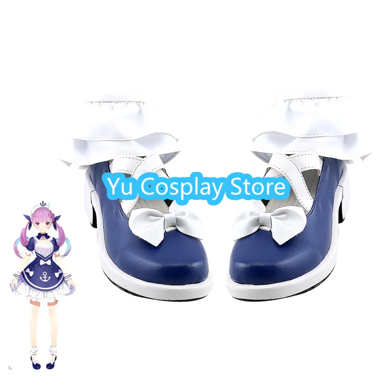 Обувь для косплея Minato Aqua Vtuber, реквизит для косплея, Хэллоуин, искусственная кожа, обувь на заказ
Обувь для косплея Minato Aqua Vtuber, реквизит для косплея, Хэллоуин, искусственная кожа, обувь на заказ