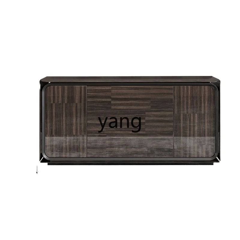 LTT Italian light luxury dining side cabinet simple modern wine cabinet wood grain paint locker
LTT Italian light luxury dining side cabinet simple modern wine cabinet wood grain paint locker