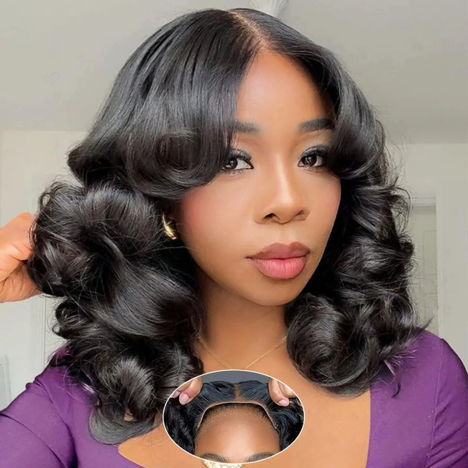 Парик Vivira Glueless Lace Short BOB Wigs Body Wave Bob Wig, предварительно нарезанный, из натуральных человеческих волос, для женщин, бразильский, с HD-закрытием 4×4 5X5
Парик Vivira Glueless Lace Short BOB Wigs Body Wave Bob Wig, предварительно нарезанный, из натуральных человеческих волос, для женщин, бразильский, с HD-закрытием 4×4 5X5