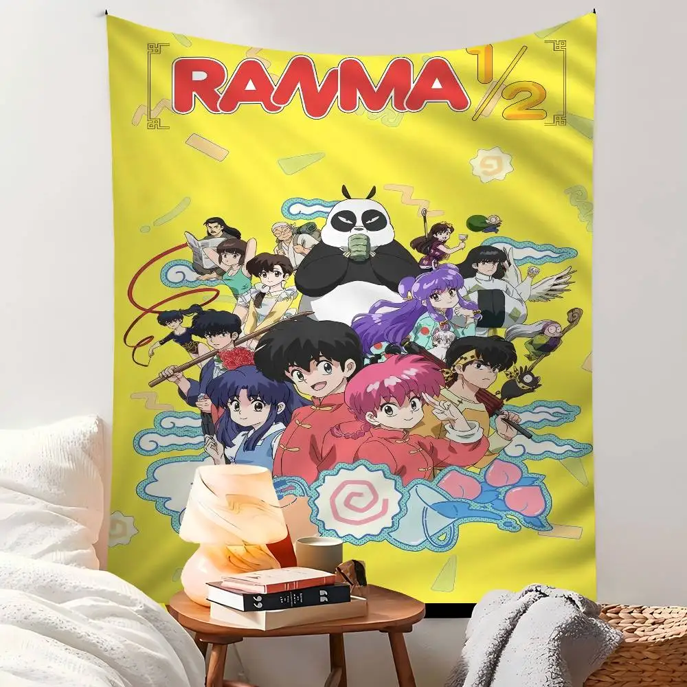 Anime R-Ranma Anime Tapestry Hippie Flower Wall Carpets Dorm Decor Cheap Hippie Wall Hanging
Anime R-Ranma Anime Tapestry Hippie Flower Wall Carpets Dorm Decor Cheap Hippie Wall Hanging