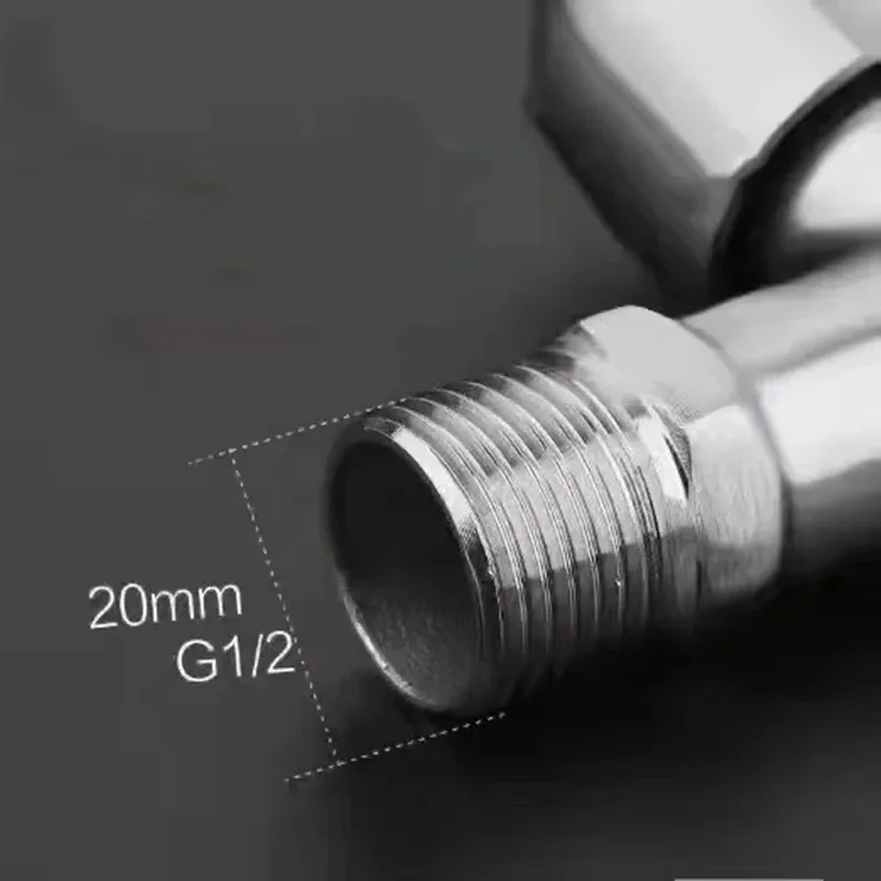 Stainless Steel Faucet Double Outlet Dual Control Water Tap One in Two Out Faucet 1/2" Bidet Faucets Bathroom Accessories
Stainless Steel Faucet Double Outlet Dual Control Water Tap One in Two Out Faucet 1/2" Bidet Faucets Bathroom Accessories