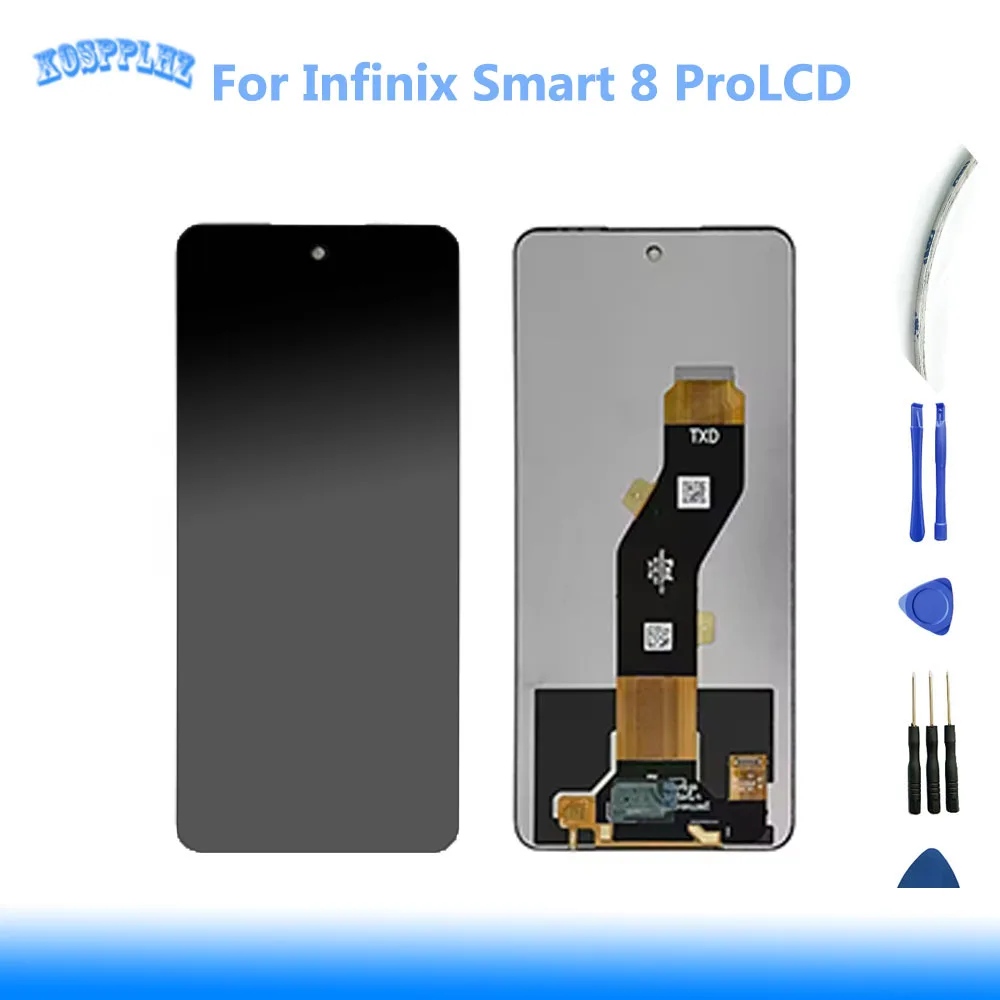 Детали ЖК-дисплея для Infinix Smart 8 Pro X6525B, ЖК-экран, сенсорный экран в сборе Infinix Smart 8 Plus Smart 8 HD X6525
Детали ЖК-дисплея для Infinix Smart 8 Pro X6525B, ЖК-экран, сенсорный экран в сборе Infinix Smart 8 Plus Smart 8 HD X6525