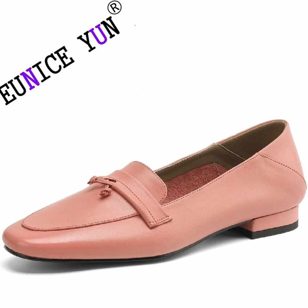 【EUNICE YUN】Handmade Loafers Women Slip-On Flats Cowhide Ladies Mules Genuine Leather Daily Driving Flats Women Basic Shoe 34-41
【EUNICE YUN】Handmade Loafers Women Slip-On Flats Cowhide Ladies Mules Genuine Leather Daily Driving Flats Women Basic Shoe 34-41