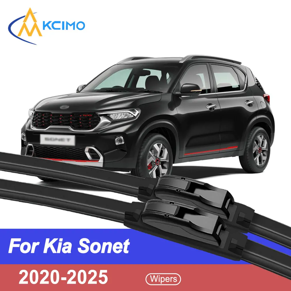 For Kia Sonet QY 2020-2025 Front Windshield Wiper Blades 2pcs Quiet Rain Windscreen Window Accessories
For Kia Sonet QY 2020-2025 Front Windshield Wiper Blades 2pcs Quiet Rain Windscreen Window Accessories