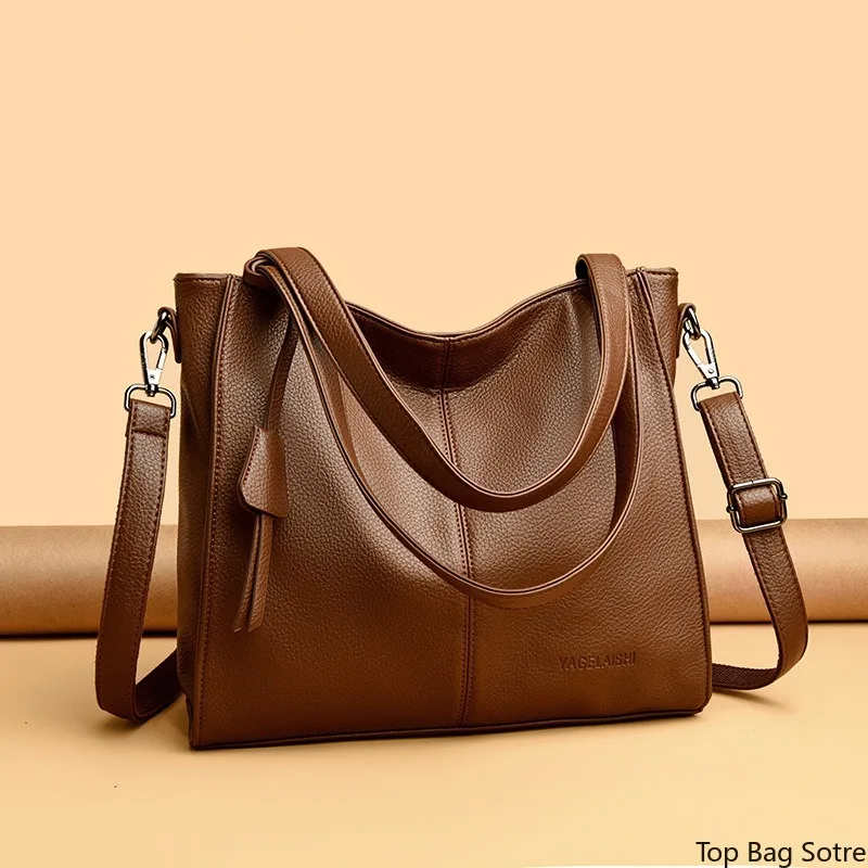 Women's Convertible Faux Leather Shoulder Tote Bag Large Capacity Crossbody Top Handle Daily Work Bag
Women's Convertible Faux Leather Shoulder Tote Bag Large Capacity Crossbody Top Handle Daily Work Bag