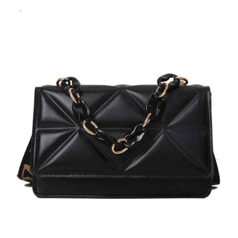 Bag Handbag For Chain Trendy Woman Texture Single Shoulder Crossbody High-Quality Messenger Versatile Luxury High-Gradeexquisite
Bag Handbag For Chain Trendy Woman Texture Single Shoulder Crossbody High-Quality Messenger Versatile Luxury High-Gradeexquisite