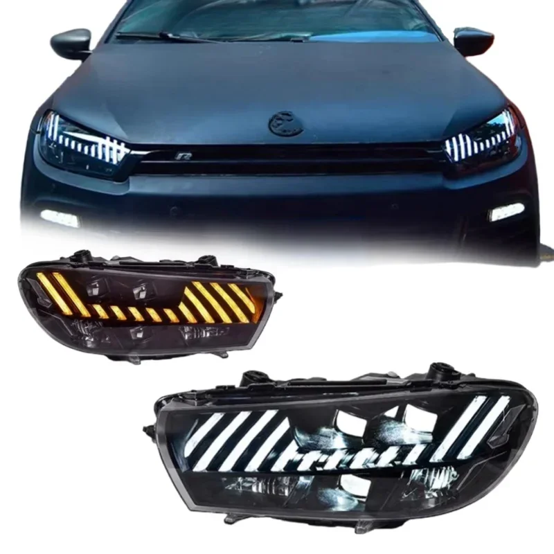 Для Scirocco 2008-2017 третьего поколения Scirocco R фары светодиодные фары RS стиль с последовательностью
Для Scirocco 2008-2017 третьего поколения Scirocco R фары светодиодные фары RS стиль с последовательностью