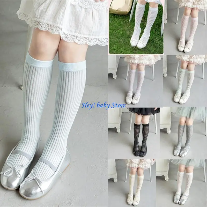 Q1FE Girls Everyday Knee Length Socks Thin Cotton Breathable Socks for Casual Occasion
Q1FE Girls Everyday Knee Length Socks Thin Cotton Breathable Socks for Casual Occasion