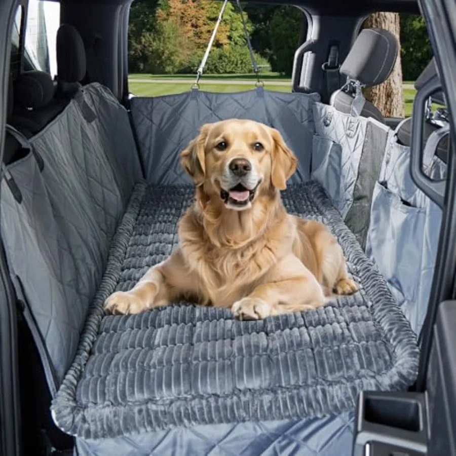 Коврик-лежанка для собак на заднее сиденье грузовика, нескользящий чехол-софа для животных, моющийся дорожный коврик-лежанка для F150, RAM1500, Silverado, черный
Коврик-лежанка для собак на заднее сиденье грузовика, нескользящий чехол-софа для животных, моющийся дорожный коврик-лежанка для F150, RAM1500, Silverado, черный