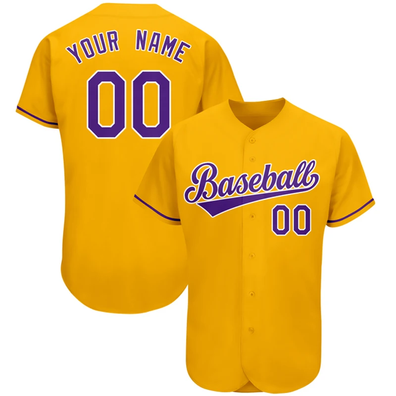 New Men's Fashion Sports Baseball Shirt Yellow 3D Printed Baseball Jersey Unisex Harajuku Street Leisure Sports Baseball Jersey
New Men's Fashion Sports Baseball Shirt Yellow 3D Printed Baseball Jersey Unisex Harajuku Street Leisure Sports Baseball Jersey