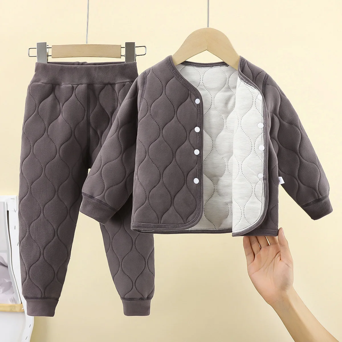 2025 Children's Thickened Sets Girls Warm Suit Boys Long Sleeve Coat Pants 2Pcs Winter Casual Outfits Autumn New Kids Clothes
2025 Children's Thickened Sets Girls Warm Suit Boys Long Sleeve Coat Pants 2Pcs Winter Casual Outfits Autumn New Kids Clothes