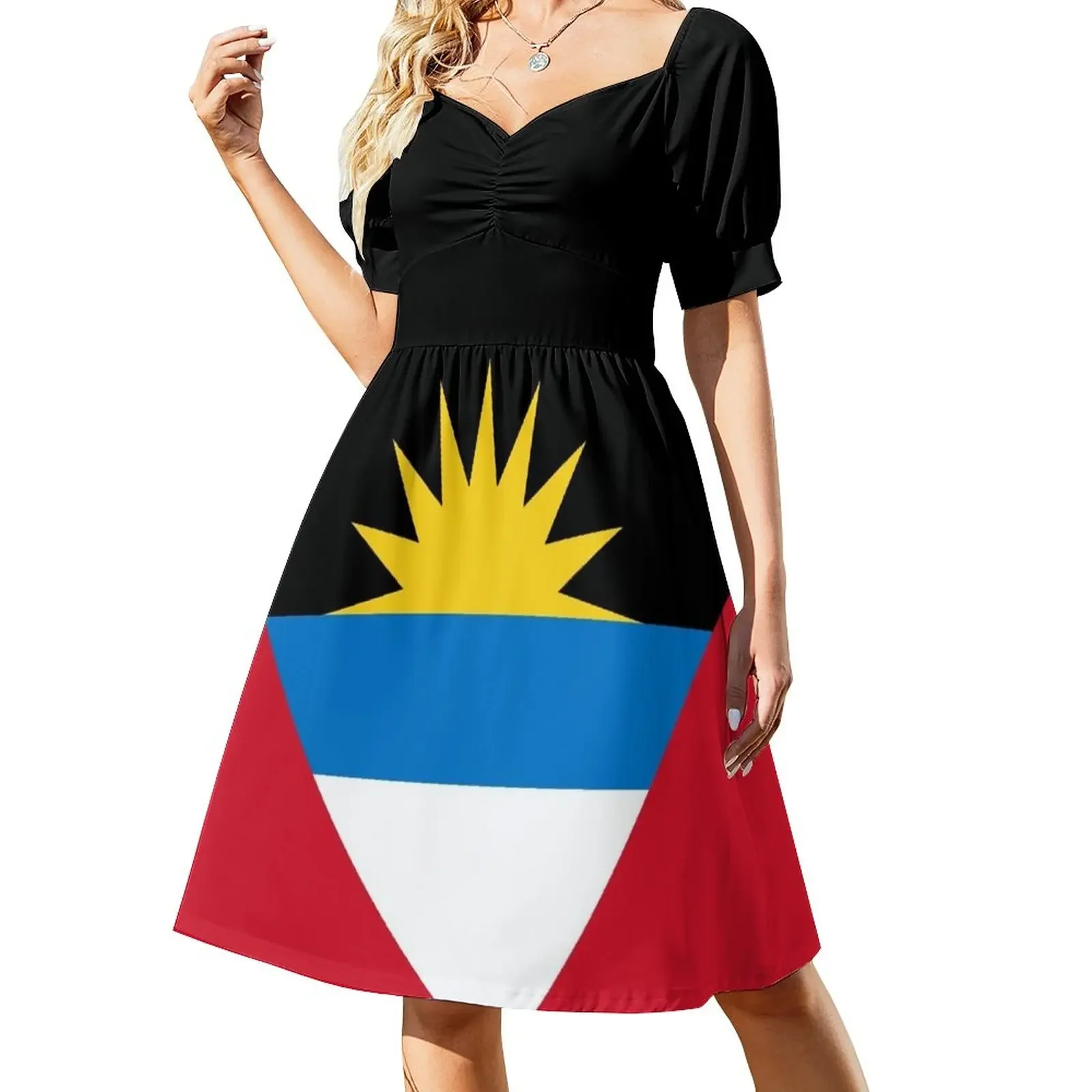 Flag of Antigua and Barbuda Sleeveless Dress loose summer dress dresses for women
Flag of Antigua and Barbuda Sleeveless Dress loose summer dress dresses for women