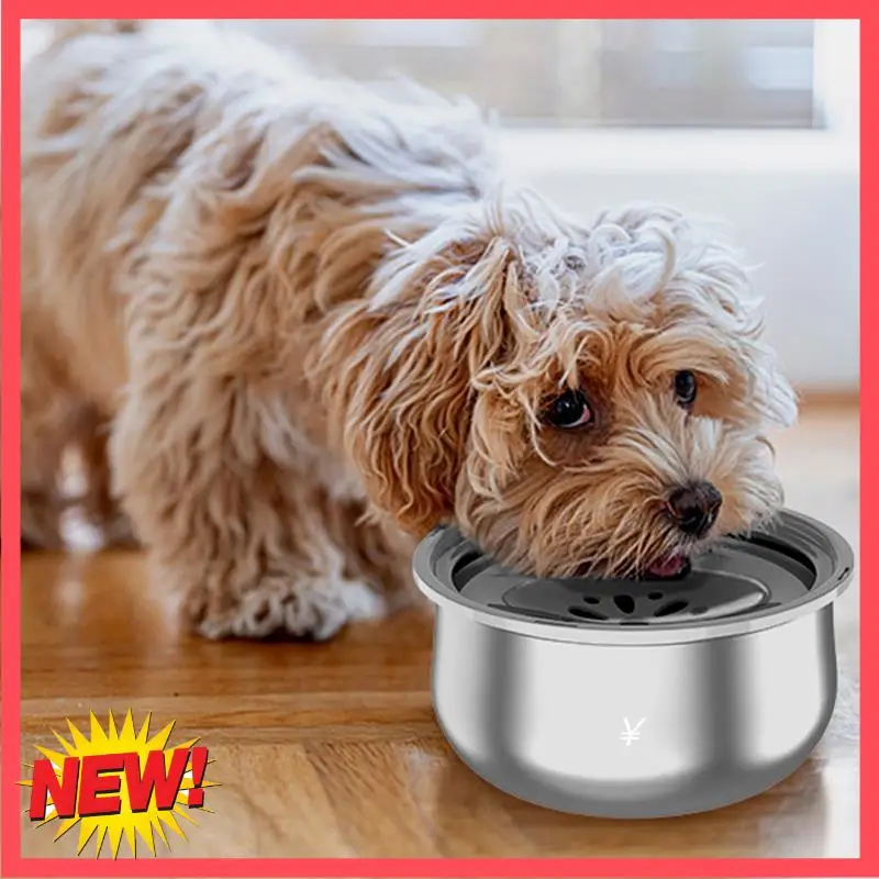 B17C Dog Water Bowl 4.3L No Spill Stainless Steel Dog Bowls Slow Water Feeder, Spill Proof Dog Water Bowl Dispenser For Dogs Dur
B17C Dog Water Bowl 4.3L No Spill Stainless Steel Dog Bowls Slow Water Feeder, Spill Proof Dog Water Bowl Dispenser For Dogs Dur