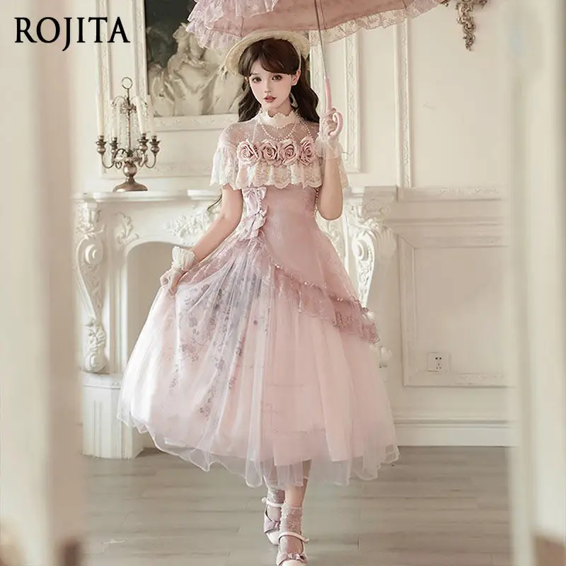 2026 New Lolita Elegant Dress Lolita Set Spring and Summer Dress + Skirt + Necklace Three-piece Set Women Outfits
2026 New Lolita Elegant Dress Lolita Set Spring and Summer Dress + Skirt + Necklace Three-piece Set Women Outfits
