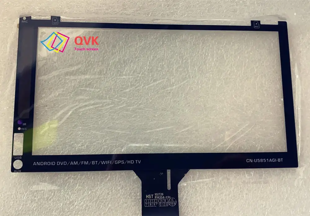 Черный сенсорный экран QVK для телевизора ANDROID DVD/AM/BT/WIFI//HD CN-U5851A, запасные части для ремонта сенсорной панели
Черный сенсорный экран QVK для телевизора ANDROID DVD/AM/BT/WIFI//HD CN-U5851A, запасные части для ремонта сенсорной панели