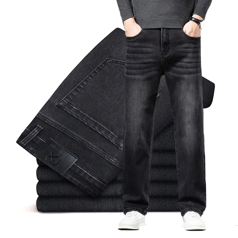 Black Classic Jeans Men 2025 Autumn New Loose Stretch Comfortable High Quality Brand Male Clothing Denim Trousers
Black Classic Jeans Men 2025 Autumn New Loose Stretch Comfortable High Quality Brand Male Clothing Denim Trousers