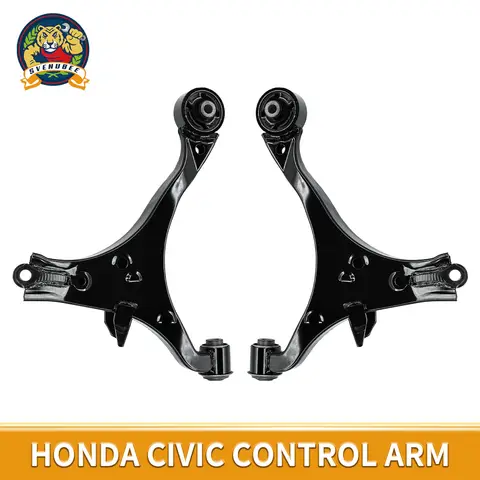 Svenubee 2pcs Front Lower Suspension Kit Control Arms Set for Honda Civic Sedan Coupe 2001 2002 2003 2004 2005 51350S5A306