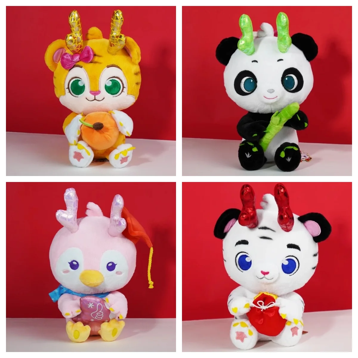 Плюшевая игрушка Wild World Zoo Zodiac Dragon Series Panda — счастливый подарок для студентов, приятный компаньон и сувенир
Плюшевая игрушка Wild World Zoo Zodiac Dragon Series Panda — счастливый подарок для студентов, приятный компаньон и сувенир