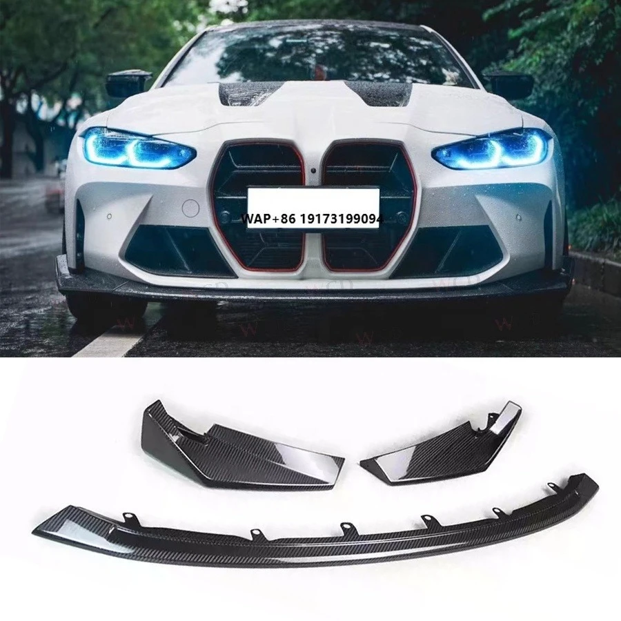 2021 for B-MW G80 M3 & G82 M4 CSL Style Front Bumper Lip High Quality Dry Carbon Fiber New Condition Car Accessories
2021 for B-MW G80 M3 & G82 M4 CSL Style Front Bumper Lip High Quality Dry Carbon Fiber New Condition Car Accessories