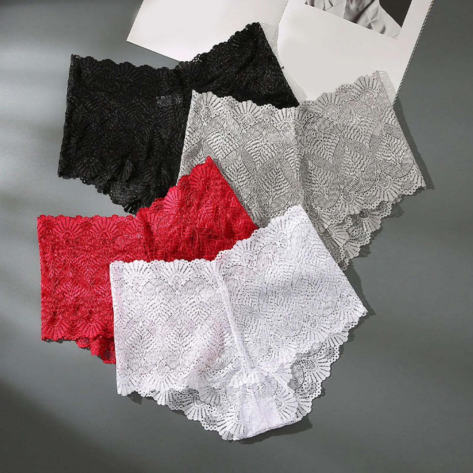 Underwear Women Sexy Lace Women Panties Seamless Hollow Out Briefs Transparent Female Underpants Breathable Lingerie
Underwear Women Sexy Lace Women Panties Seamless Hollow Out Briefs Transparent Female Underpants Breathable Lingerie