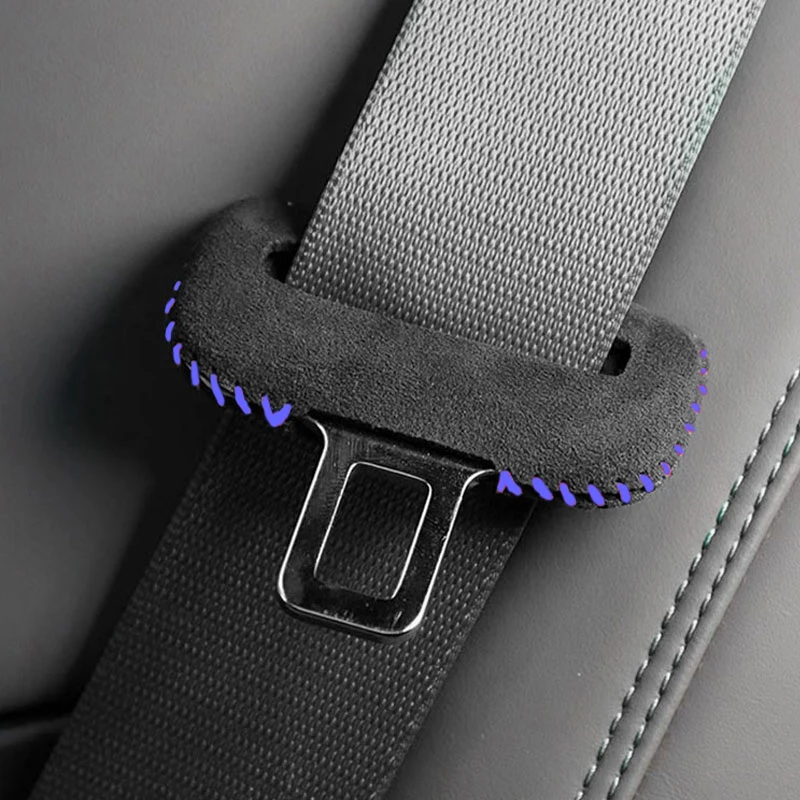 New Protector Suede For Audi A3 A4 A5 A6 A7 A8 Q5 Q7 Q8 B8 Safety Belt Cover Clip Vehicle Supplies Luxury Interior Car Accessory
New Protector Suede For Audi A3 A4 A5 A6 A7 A8 Q5 Q7 Q8 B8 Safety Belt Cover Clip Vehicle Supplies Luxury Interior Car Accessory