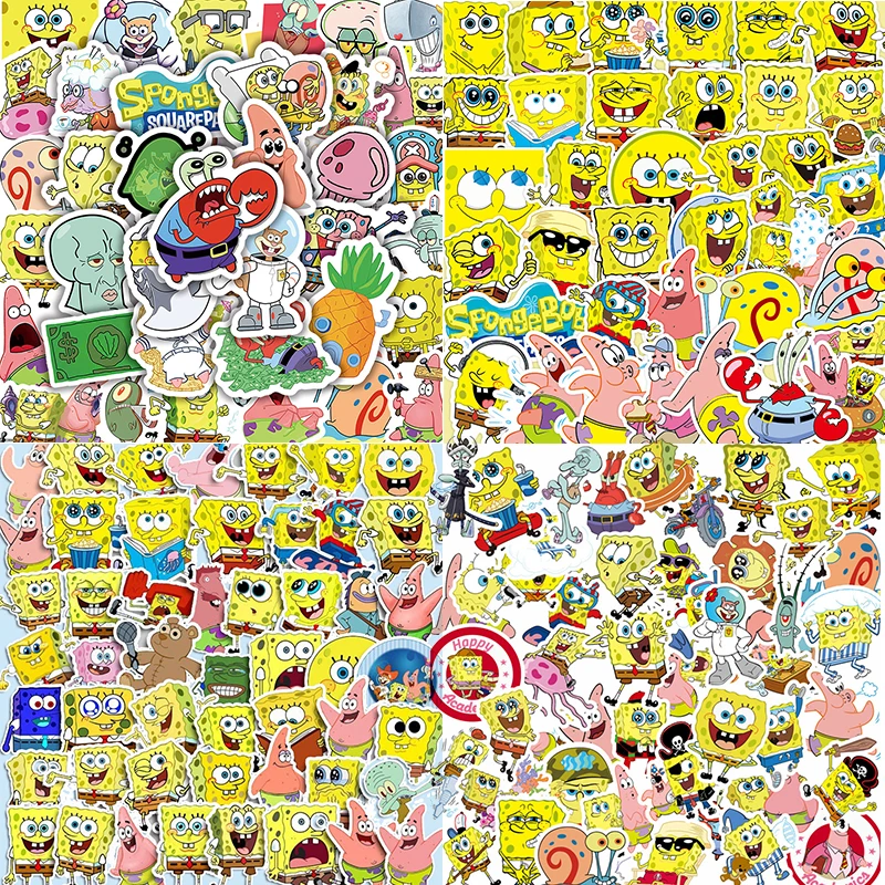 50PCS 4 Styles SpongeBob SquarePants Graffiti Originality Stickers Anime Figure Patrick Star Water Cup/phone Stikcer Wholesale
50PCS 4 Styles SpongeBob SquarePants Graffiti Originality Stickers Anime Figure Patrick Star Water Cup/phone Stikcer Wholesale