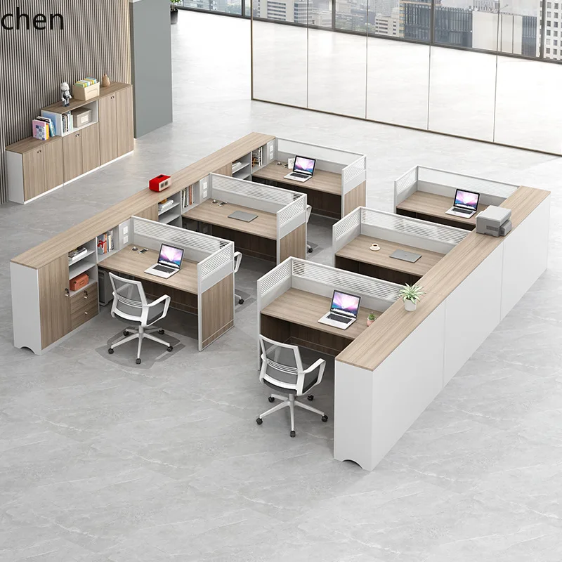 ZML Staff Desk Screen Office Desk Simple Modern Card Seat Financial Desk and Chair Set
ZML Staff Desk Screen Office Desk Simple Modern Card Seat Financial Desk and Chair Set