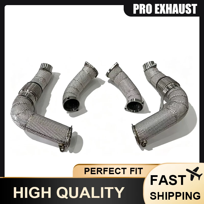 PRO Downpipe with Insulation for BMW M5/M6 G90/G99 LCI 4.4 2024-2025 SUS304 Straight Free Flow Pipe
PRO Downpipe with Insulation for BMW M5/M6 G90/G99 LCI 4.4 2024-2025 SUS304 Straight Free Flow Pipe