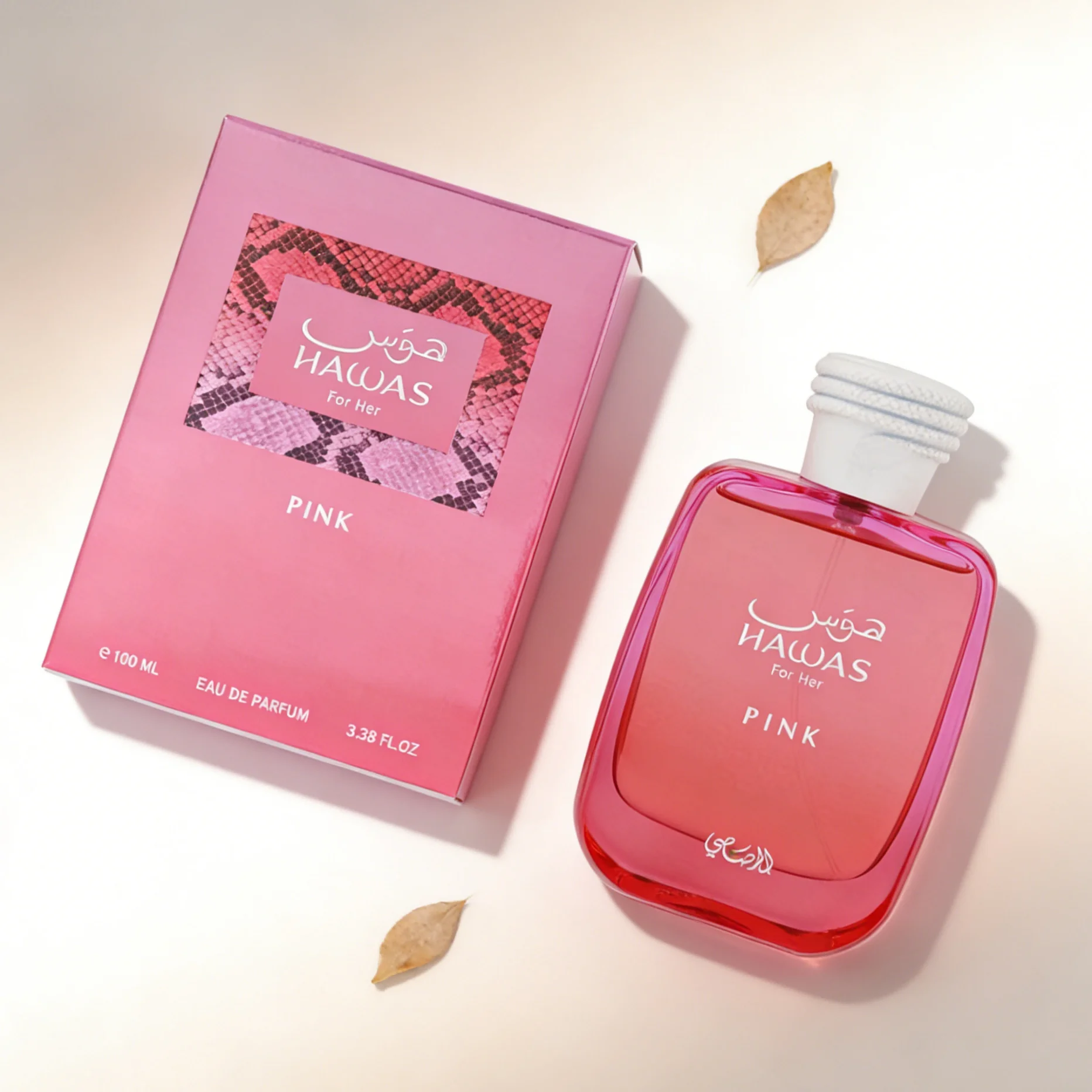 Hawas Pink For Her Women's Eau De Parfum 3.38oz, Sweet Floral & Fruity Scent, Long-Lasting Feminine Fragrance
Hawas Pink For Her Women's Eau De Parfum 3.38oz, Sweet Floral & Fruity Scent, Long-Lasting Feminine Fragrance