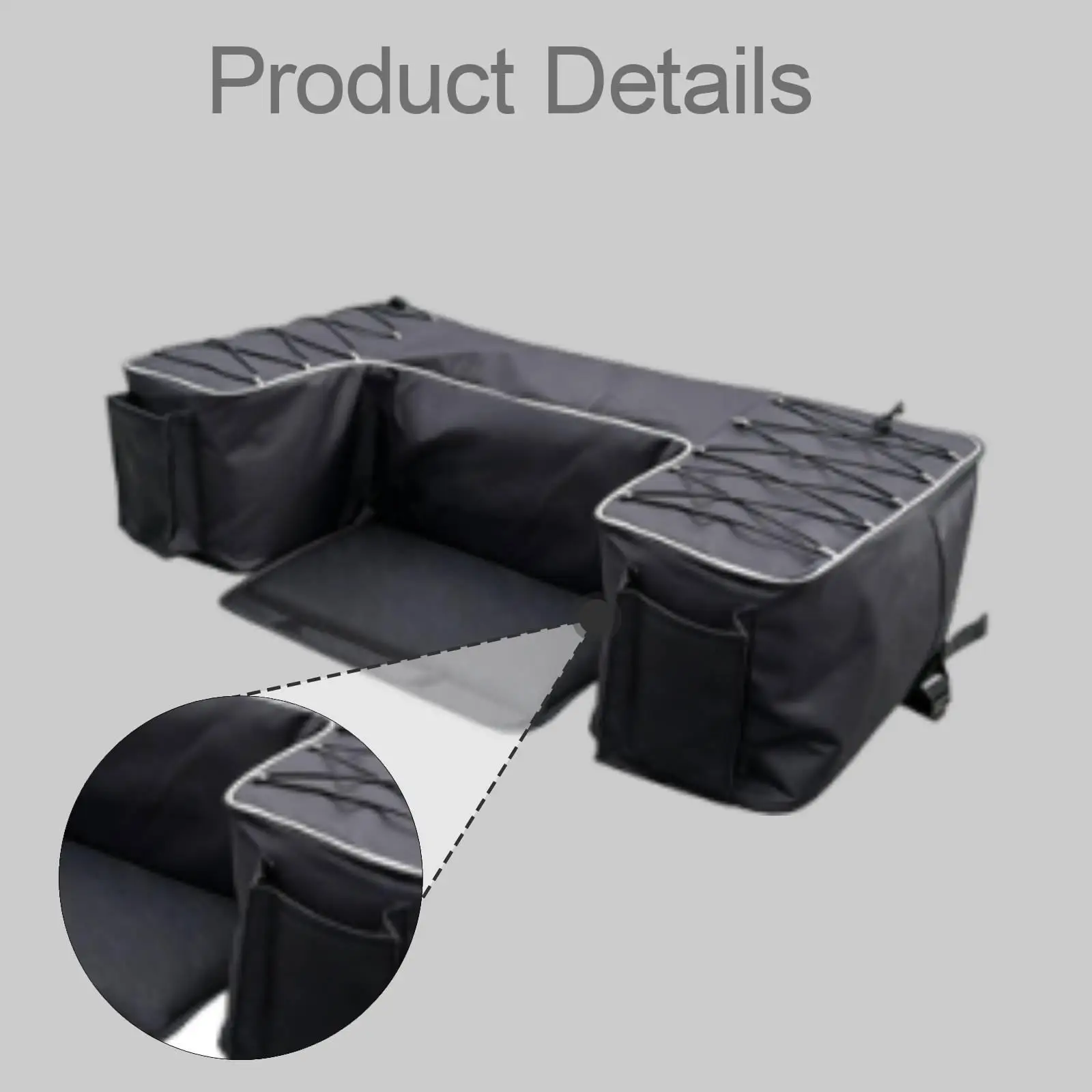 Durable Oxford Cloth Motorcycle Tail Bag Zipper Closure Saddle Bag Storage for Back Seat Adventures
Durable Oxford Cloth Motorcycle Tail Bag Zipper Closure Saddle Bag Storage for Back Seat Adventures