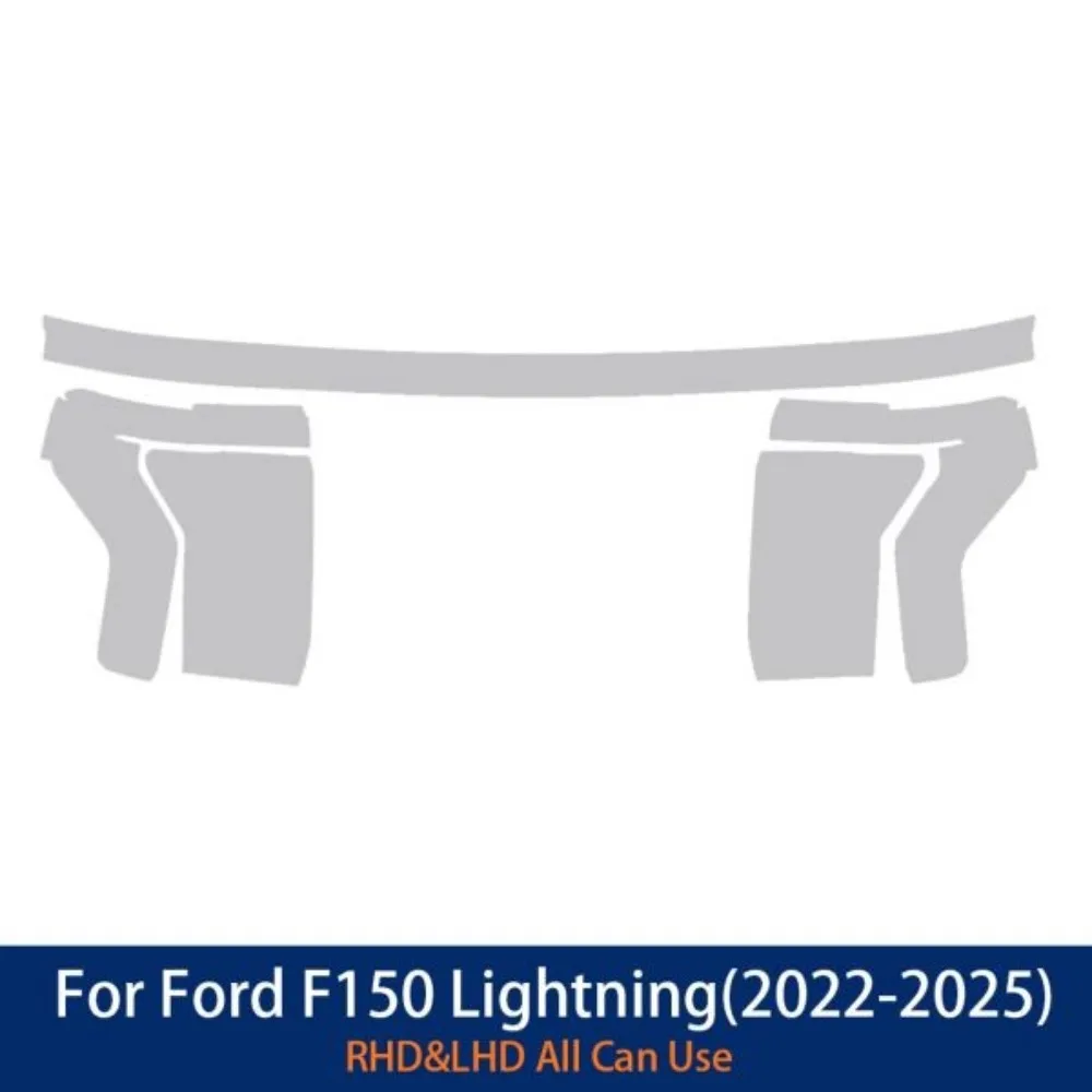 TPU Car Headlight Protective Film For 22–25 Ford F150 PPF Transparent & Smoked black Anti-Scratch Auto External Accessories
TPU Car Headlight Protective Film For 22–25 Ford F150 PPF Transparent & Smoked black Anti-Scratch Auto External Accessories
