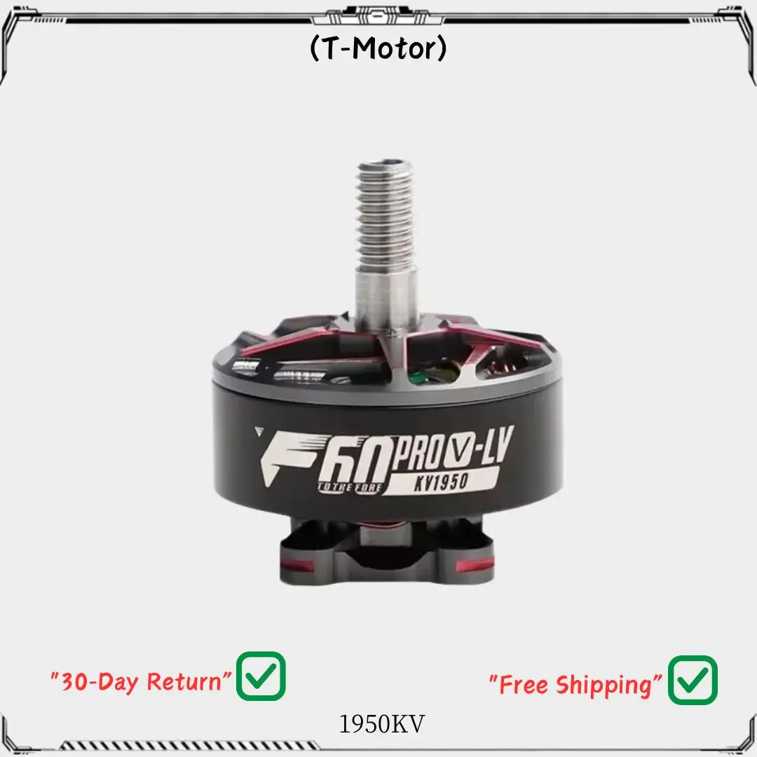 T-MOTOR Новый бесщеточный двигатель F60 PRO V-LV 1950KV/2020KV 5 дюймов 5-6S Двигатель дрона, совместимый T5146/T5147, опора RC FPV Racing Drone
T-MOTOR Новый бесщеточный двигатель F60 PRO V-LV 1950KV/2020KV 5 дюймов 5-6S Двигатель дрона, совместимый T5146/T5147, опора RC FPV Racing Drone