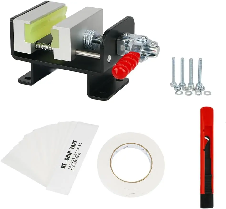wosofe Golf Club Regrip Vise Tool,Golf Club Gripping Station Quick Shaft Clamp,Grip Replacement Tool,Package Rubber Non-Slip Man
wosofe Golf Club Regrip Vise Tool,Golf Club Gripping Station Quick Shaft Clamp,Grip Replacement Tool,Package Rubber Non-Slip Man