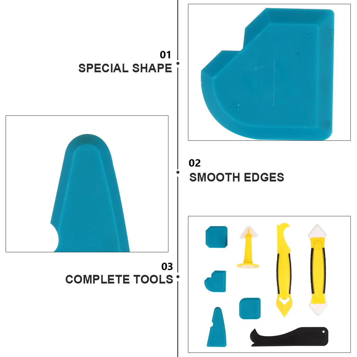 8pcs Sealant Removal Tools Kit Practical Glue Cleaning Tool For Kitchen Bath Silicone Caulking Scraper Spatula Power Tools 
8pcs Sealant Removal Tools Kit Practical Glue Cleaning Tool For Kitchen Bath Silicone Caulking Scraper Spatula Power Tools
