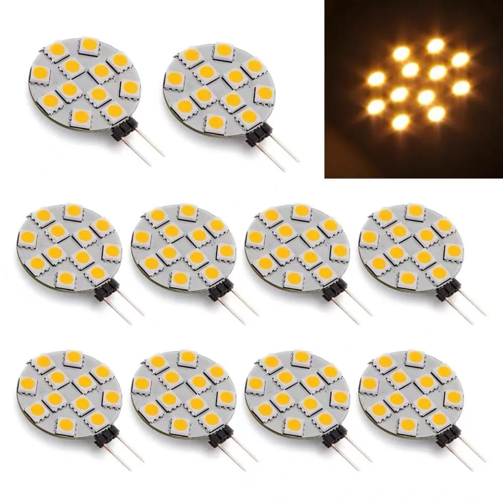 10 шт. G4 светодиодный 12 В 1,5 Вт 12 * SMD5050 130LM лампа g4 Corn Bulb для дома
10 шт. G4 светодиодный 12 В 1,5 Вт 12 * SMD5050 130LM лампа g4 Corn Bulb для дома