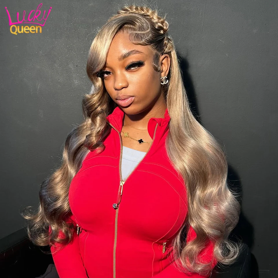 Ombre Ash Blonde Human Brazilian Hair Wigs For Women Pre Plucked Transparent Lace Frontal Closure 180 Density Body Wave 13X6 5X5
Ombre Ash Blonde Human Brazilian Hair Wigs For Women Pre Plucked Transparent Lace Frontal Closure 180 Density Body Wave 13X6 5X5