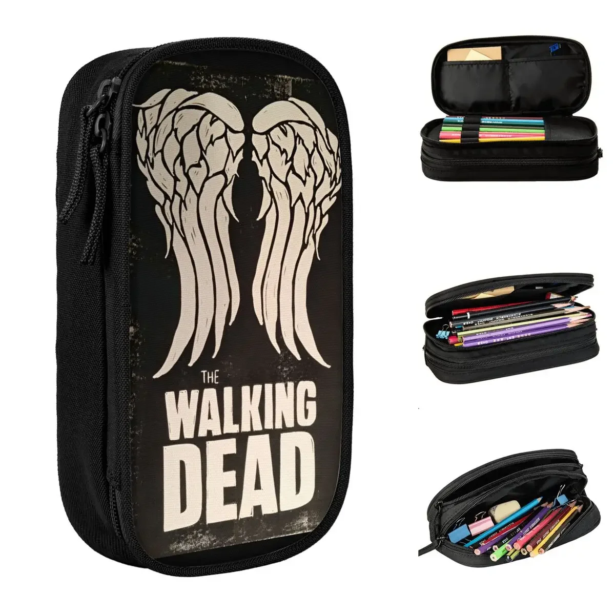 The Walking Dead Wibngs Pencil Case Fun Pen Bag for Student Large Storage Students School Gift Pencil Pouch
The Walking Dead Wibngs Pencil Case Fun Pen Bag for Student Large Storage Students School Gift Pencil Pouch