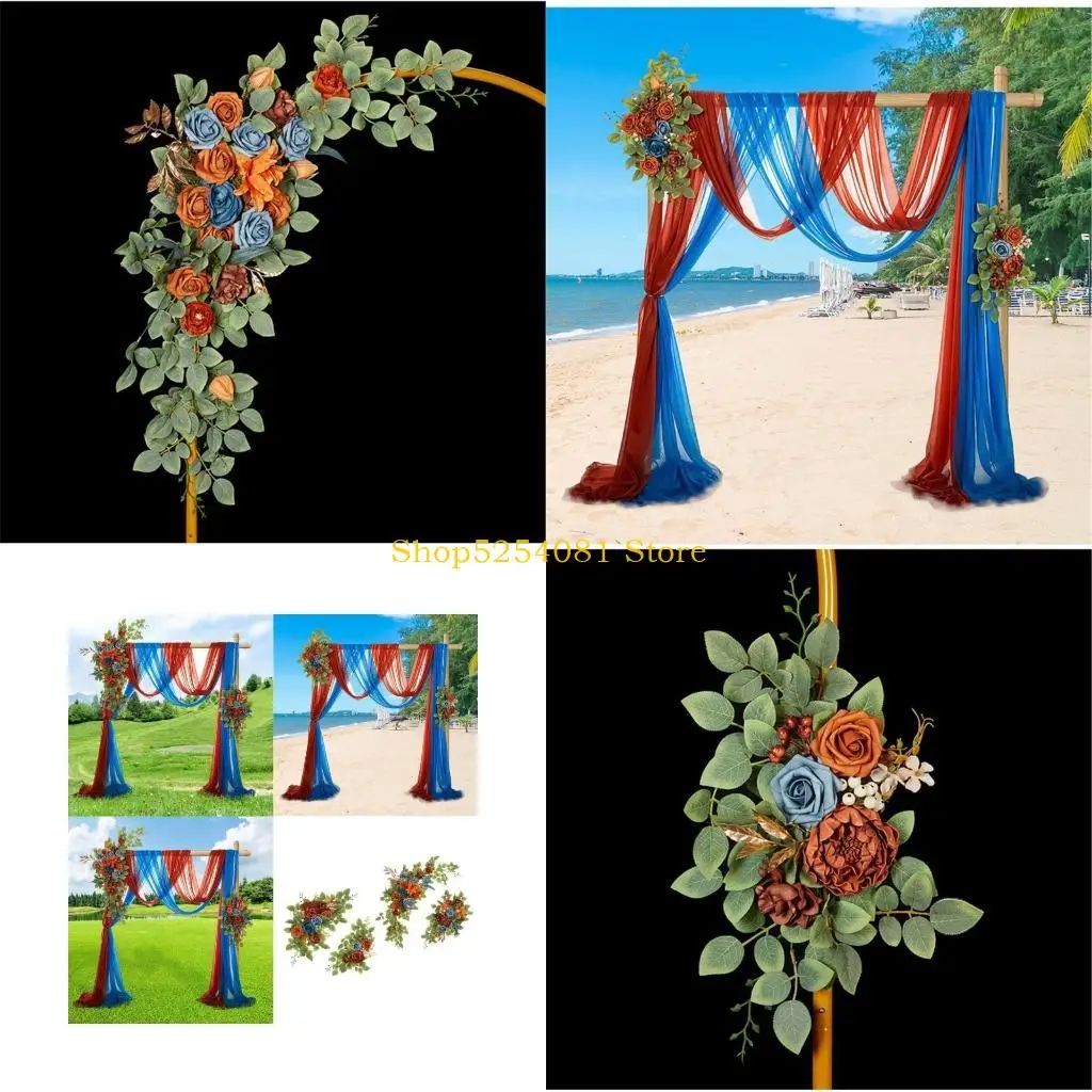 Аксусная привлекательность искусственная цветочная арка для свадебных арх -стола Украшения
Аксусная привлекательность искусственная цветочная арка для свадебных арх -стола Украшения