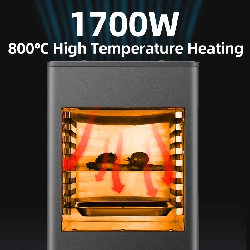 Steakhouse Grill At Home: Smokeless, Multi-Function Oven for Pizza & Baking
Steakhouse Grill At Home: Smokeless, Multi-Function Oven for Pizza & Baking