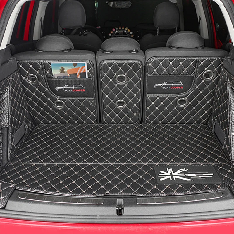Коврик в багажник автомобиля для BMW MINI Cooper S F54 F55 F56 F60 R55 R56 R60 Clubman, аксессуары для стайлинга автомобилей, полностью завернутая защитная накладка
Коврик в багажник автомобиля для BMW MINI Cooper S F54 F55 F56 F60 R55 R56 R60 Clubman, аксессуары для стайлинга автомобилей, полностью завернутая защитная накладка