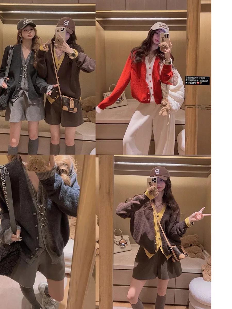 Yukiss Loose Knitted Cardigan Sweater Women's Winter Warm Slimming Color Blo Long Sve V-Ne Zipper Closure Casual Sle
Yukiss Loose Knitted Cardigan Sweater Women's Winter Warm Slimming Color Blo Long Sve V-Ne Zipper Closure Casual Sle