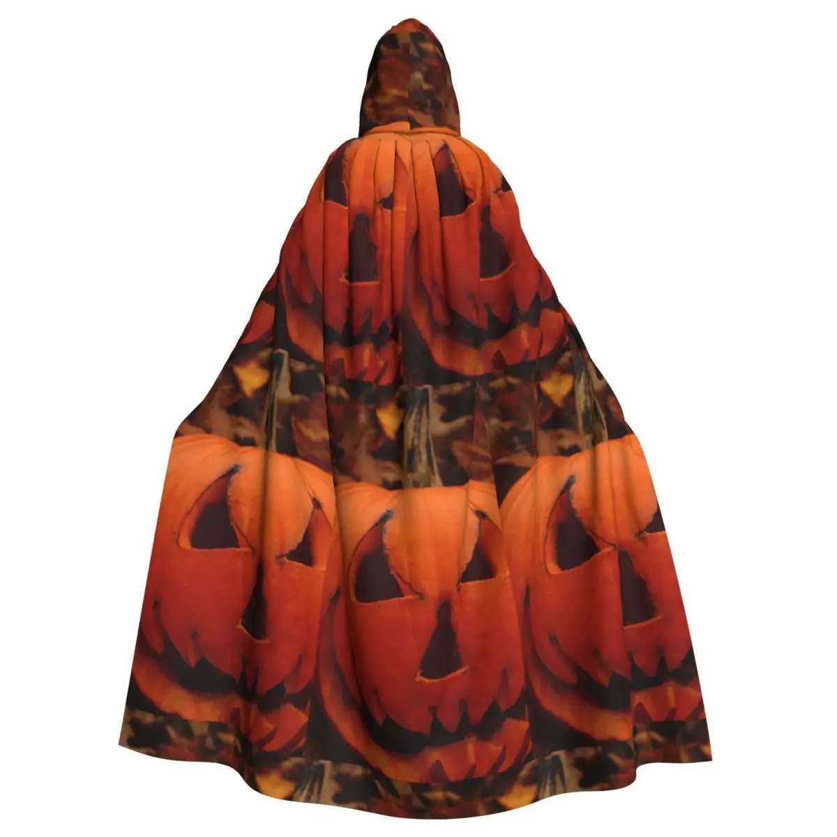 Playful Pumpkin Cloak for Halloween Costume Parties Unisex Adult Cloak with Hood Long Witch Costume Cosplay
Playful Pumpkin Cloak for Halloween Costume Parties Unisex Adult Cloak with Hood Long Witch Costume Cosplay