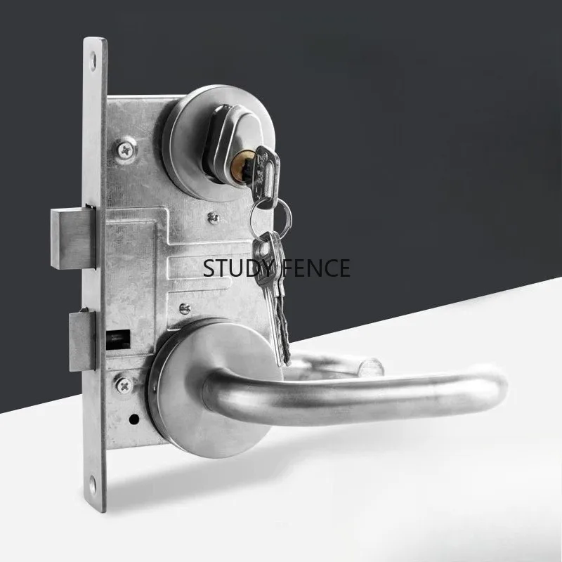 304 Stainless Steel Fireproof Door Lock Universal Fireproof Door Lock Channel Lock Household Hardware Accessories with Keys
304 Stainless Steel Fireproof Door Lock Universal Fireproof Door Lock Channel Lock Household Hardware Accessories with Keys