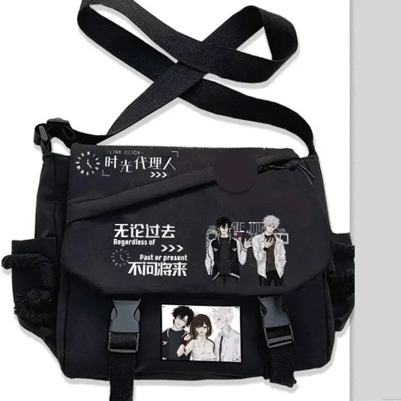 Anime Game Black White Link Click Student Teens Messenger Crossbody Large Capacity Shoulder Bags For School
Anime Game Black White Link Click Student Teens Messenger Crossbody Large Capacity Shoulder Bags For School