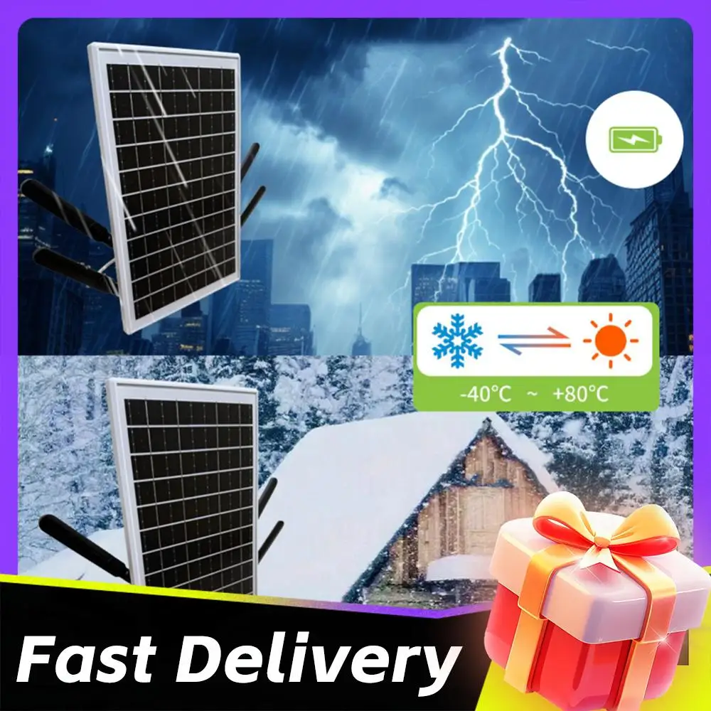 Solar Panel Powered 4G LTE WiFi Router IP66 Waterproof Outdoor Wireless Router WiFi Hotspot for Outdoor Security Camera Phone PC
Solar Panel Powered 4G LTE WiFi Router IP66 Waterproof Outdoor Wireless Router WiFi Hotspot for Outdoor Security Camera Phone PC